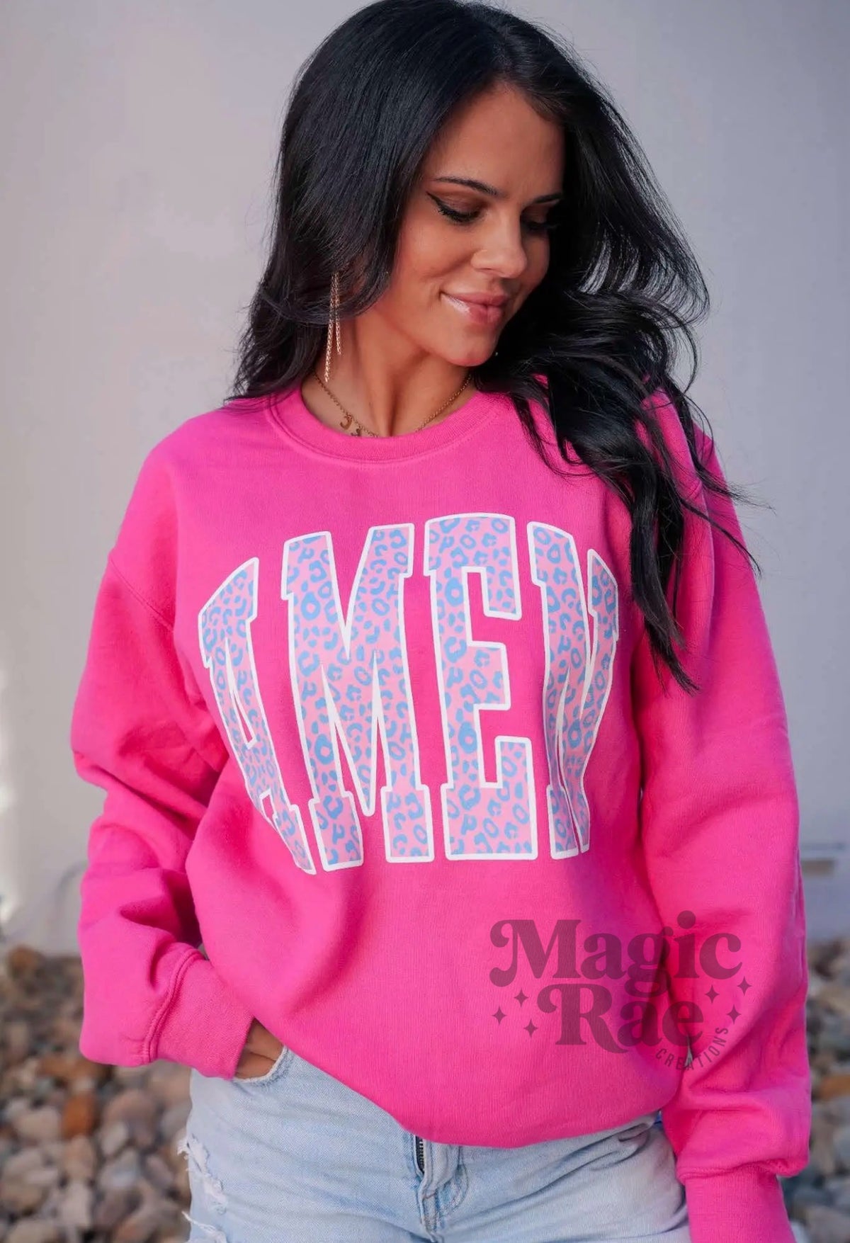 Cheetah Amen Sweatshirt