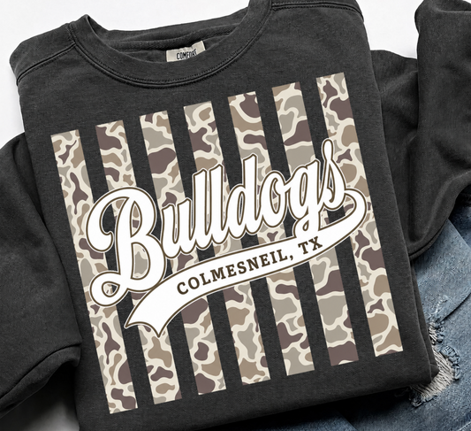 Bulldogs Camo Tee